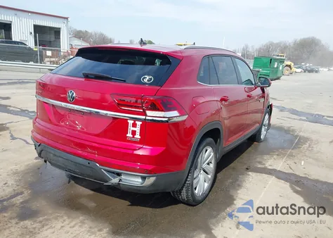 2021 Volkswagen Atlas Cross Sport 2.0T Se W/Technology from USA, damaged, VIN 1V2KC2CA6MC207995